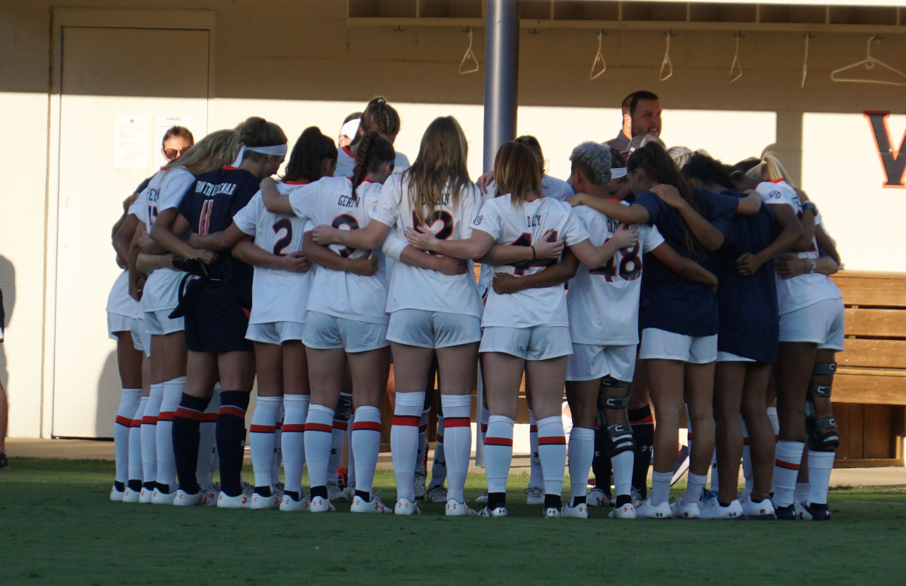 Auburn soccer exhibition against Mercer